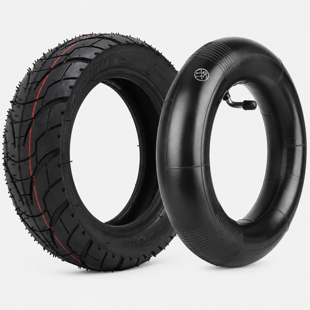 Zestaw Opona Szosowa 10x3 (80/65-6) + Wzmocniona Dętka 10x2.5